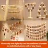 HXWEIYE 120LED Warm White 40Ft Fairy String Light with 52