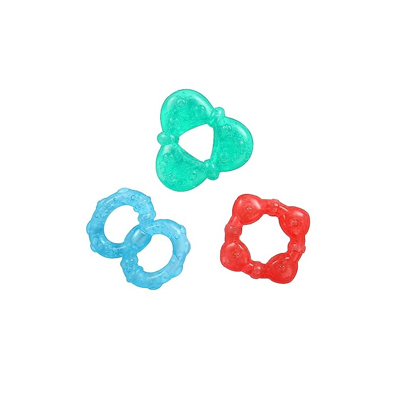 Bright Starts Stay Cool Teethers, Water-Filled & Chillable, BPA Free