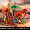 BNG Dinosaur Building Set for Adults, Tyrannosaurus Rex Plant Collection