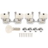 Banjo Tuning Peg Head Tuning Knob Semi Closed String 4+1