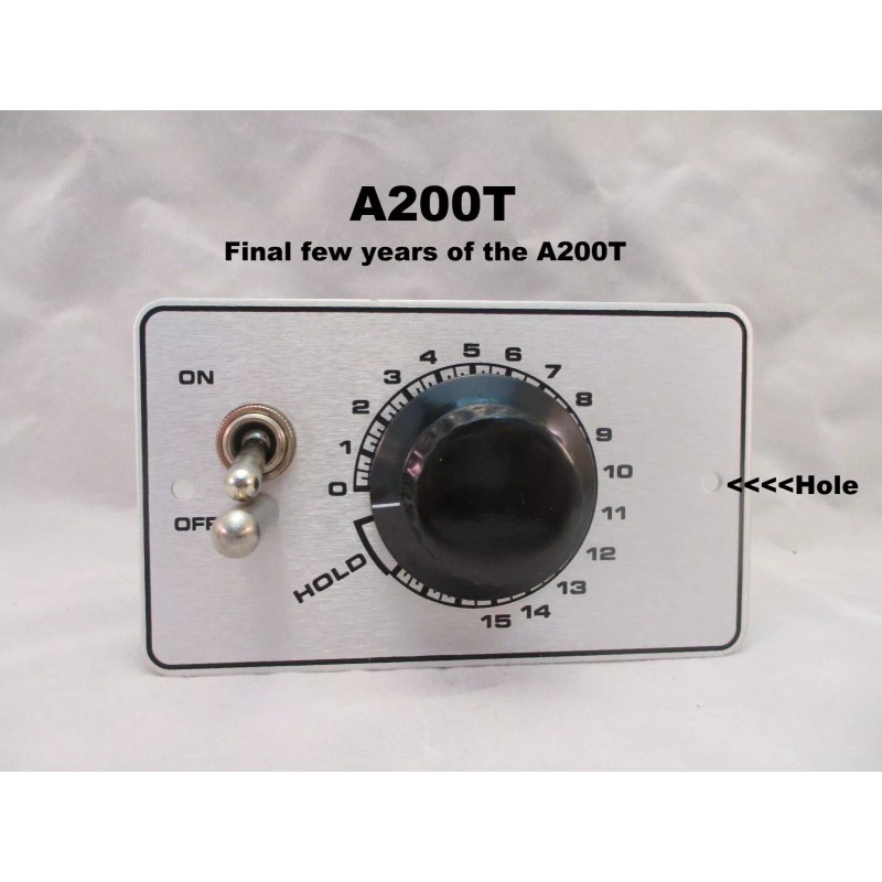 Hobart A200T Mixer Switch & Timer Assy. Etched Final few