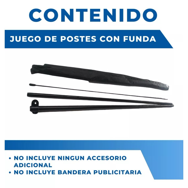 Sesuconsa by Proveer de Mexico Asta De Bandera 2.8m +