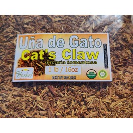 Herbal Mexican Uña Una de Gato Cat's Claw 16oz Unicaria Tomentosa  100% Natural Organic Tea !!