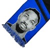 Inter, Sciarpa Jacquard dedicata al giocatore Marcus Thuram, 100% Acrilico,