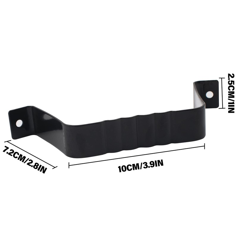 XiyaxiVici 3x4 Downspout Adapter Gutters Downspout Strap Bracket Leader Strap