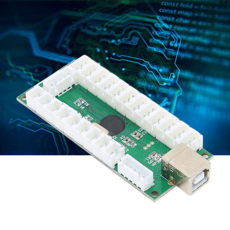 QM070921 Arcade Game Encoder with USB Cable Durable Zero Delay