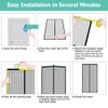 Magnetic fly screen balcony door 80 x 220 cm, various