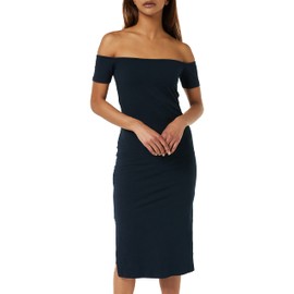 People Tree Women's Emer Casual Dress, navy