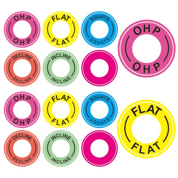 1 Inch Holes 12 Pcs Power Squat Rack Barbell Magnetic