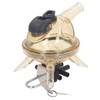 Milking Claw Transparent Cover Stainless Steel Base 380cc Milk Collector