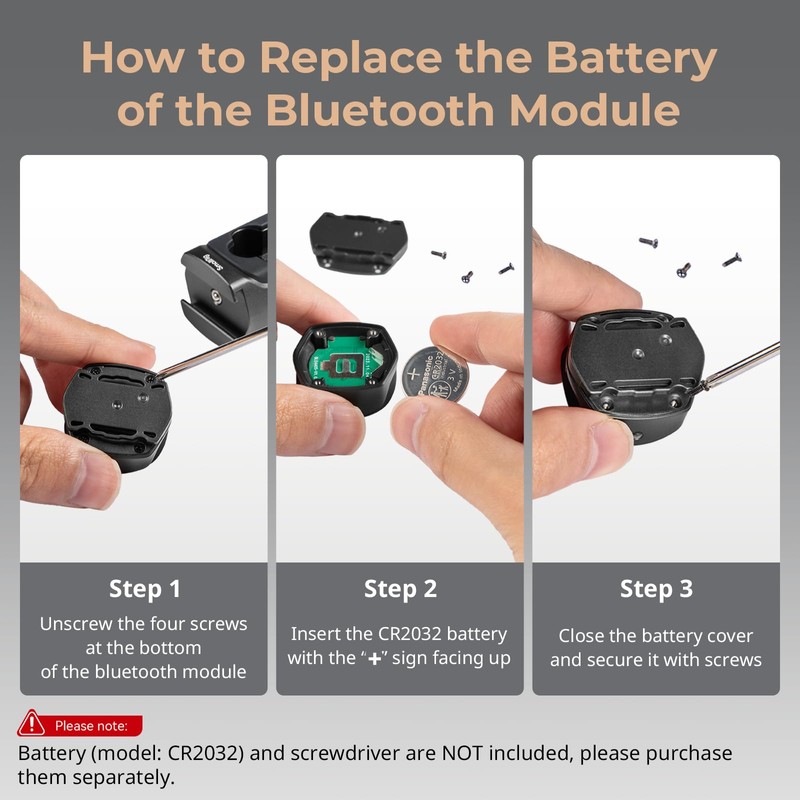 SMALLRIG Wireless Control Side Handle for SMALLRIG Quick Release Phone