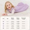 Unnivoll Fleece Baby Sleep Sack 6-12 Months with Plush Dots