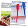 Parliky 30pcs Golf Scoring Pencils Compact Writing Tools for Beginners
