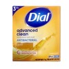 Dial Gold Soap Antibacterial Face Wash Cleansing Soap 113g 3 packs / 다이알 골드 비누 안티박테리얼 세안 클렌징 솝 113g 3개입