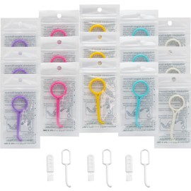 15 Pcs Clear Aligner Removal Tool Kit - Portable Retainer Remover Hook for Invisible Braces, Aligners & Retainers - Easy Pull Tool Kit (5 Colour)