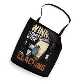 Funny Coach Assistant Sports Coach Humor Team Coaching Tote Bag
