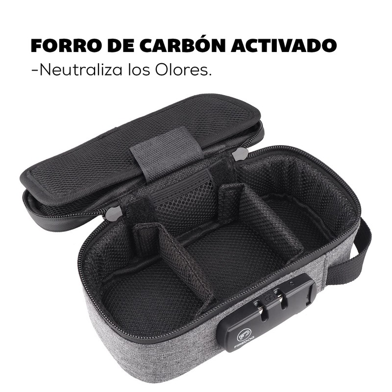 FIREDOG | Bolso a prueba de olores con Carbon Activado,