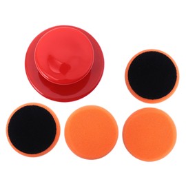 Mikinona Car Cleaning Kit 1 Set of Buffing Pads Car Sponges for Detailing Waxing Pad for Vehicle Maintenance