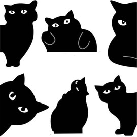 Marcadores magnéticos,marcadores página Libro Gato - Marcapáginas magnéticos para amantes de los libros, marcadores, para Estudiantes, Profesores, Escuela, hogar, Suministros Oficina, Amante (6)