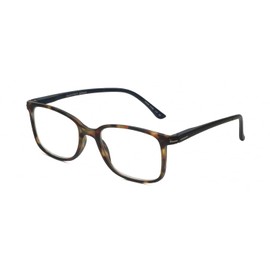 Calabria Beene Reading Glasses +3.00 Tortoise Havana Brown Gold Navy Blue Men Classic Readers Fashion Trendy Modern Eyeglass