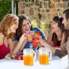 Starvast 6Pcs Early Learning Kids Easy Pouring Mini Pitchers, Round