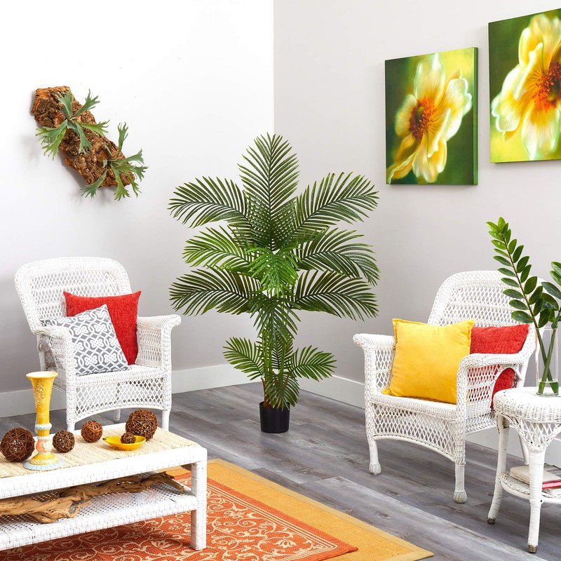 Nearly Natural 5ft. Areca Palm Artificial Tree