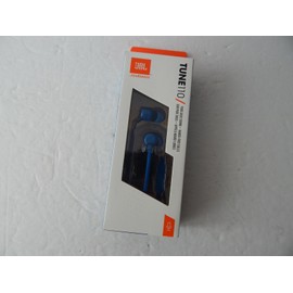 China JBL TUNE110 In Ear Headphones with One Button Remote Blue New