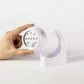 Rundleuchte verstellbar 360°, 10 LEDs weiß, Bewegungsmelder, innen/außen