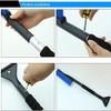 Riloer Snow Scraper, 2-in-1 Snow Scraper, Car Snow Brush, Shovel,