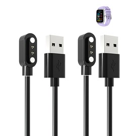 Charging Cable for Dyurwa P97 Smartwatch，2 - Pin Magnetic Charging Cable Exclusively - Fast & Reliable Charging（2 Pack）