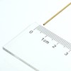 sourcing map Brass Rod,Brass Solid Round Rod 1mm Diameter 200mm