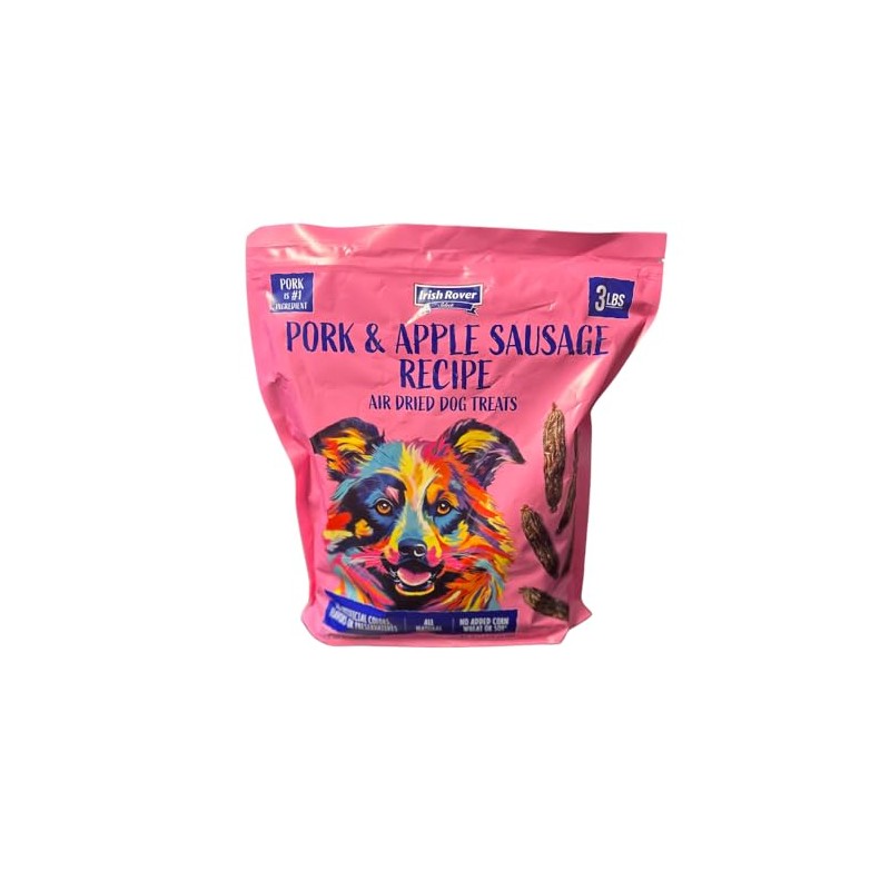 GRIZZ Pet Solutions Irish Rover Pork and Apple Sausage Air
