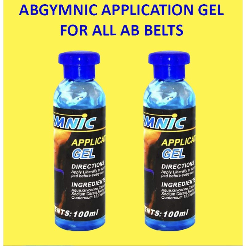 Abgymnic 2x100ml Original Highly Conductive Gel for TENS, EMS and