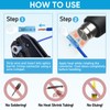 TICONN 160Pcs Heat Shrink Wire Connectors, Waterproof Automotive Marine Electrical