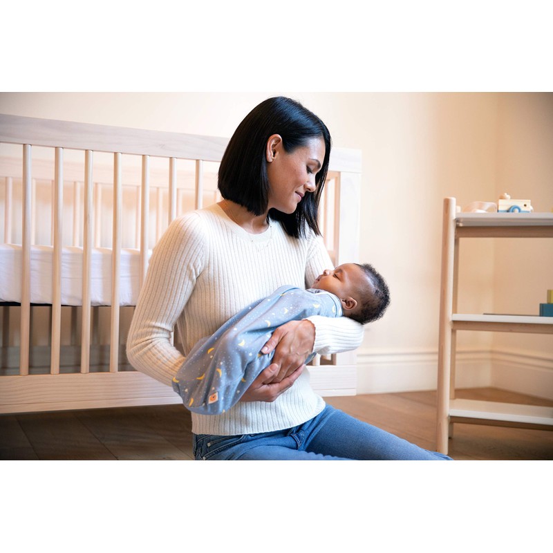 Ergobaby Ergonomic Baby Swaddle Wrap for Newborns, with Hip Positioner