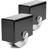2 Pack 4" V-Groove Slide Gate Wheel with Welded Bracket