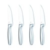 Gourmet Settings Steak Set of 4, Stainless Steel Serrated Knives