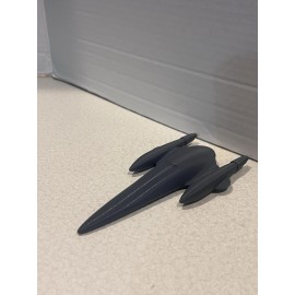 3d Printed 6in naboo royal starship Grey Fully Assembled