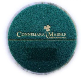 IRISH SET OF 4 CONNEMARA MARBLE ROUND COASTERS 3 3/4" X 3 3/4"
