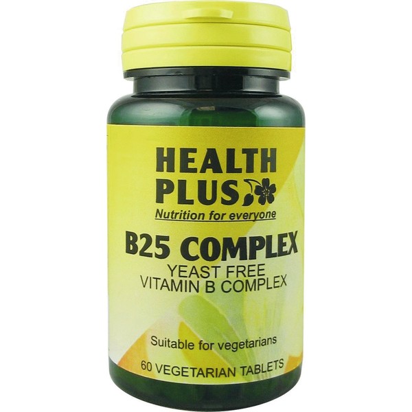 Health Plus B25 Complex : Vitamin B supplement : 60