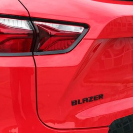 1pcs 19-23 Blazer Rear Liftgate Emblem Letter Nameplate 3D Badge Replacement for Blazer (Gloss Black)