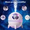 Mini Spaceship Shaped Humidifier with Night Light, USB Cute Humidifier