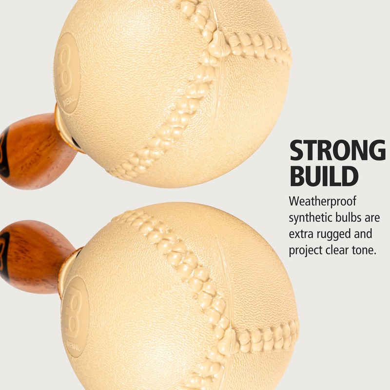 Meinl Percussion Session Maracas Shaker – 2 Musikinstrumente mit ergonomischem