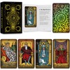 Smoostart 78 Tarot Cards with Guide, Classic Tarot Card Deck