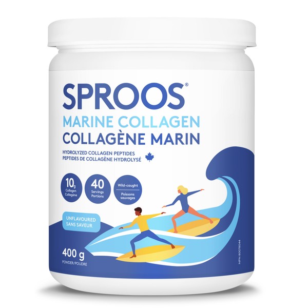 Sproos Marine Collagen Hydrolyzed Collagen Peptides
                            400 g