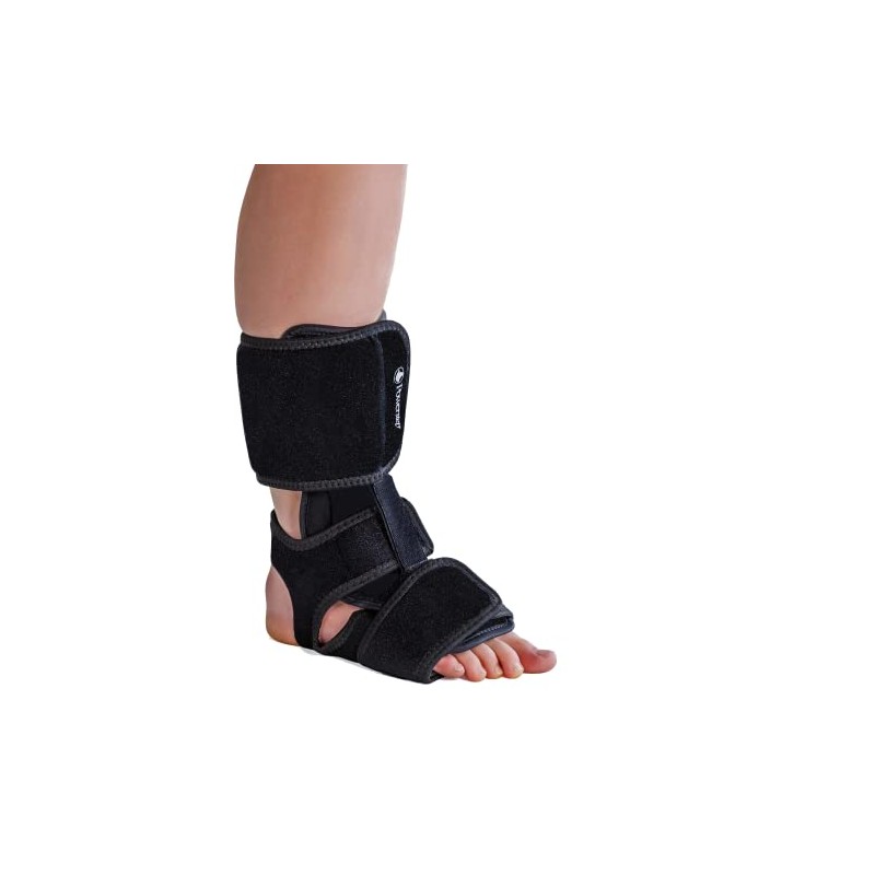 Powerstep Dorsal Night Splints, Black, Large