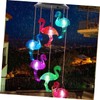 Happyyami Solar-Flamingo Solar Light for the Garden, Solar Wind Bell