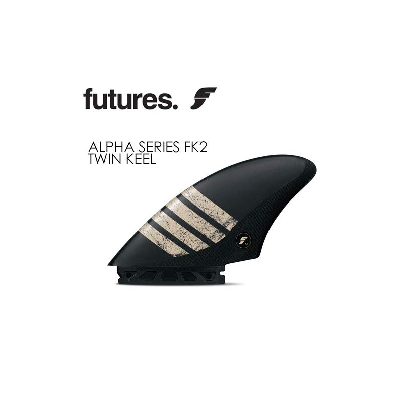 Future Fins ALPHA FK2 TWIN KEEL FIN Alpha Twin Keel