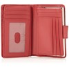 Mundi Rio Leather Frame Index Wallet,Red,one size