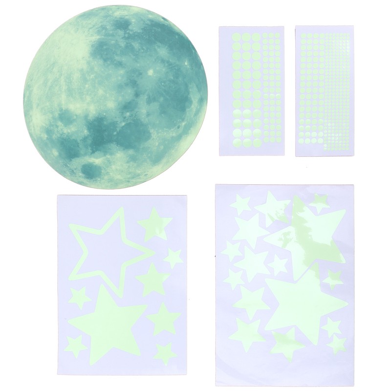 PVC Self Adhesive Wall Sticker Luminous Fluorescent Wall Decals for